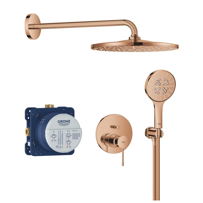 Grohe Essence falsík alatti zuhanyrendszer Mono 310 fejzuhannyal, warm sunset 25287DA0Grohe Kiárusítás
