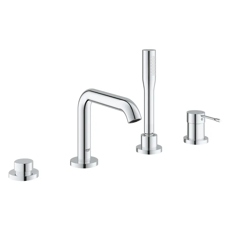 Grohe Essence 4-lyukas egykaros perembe építhető kádcsaptelep, króm 25251001Grohe Azonnali szállítás