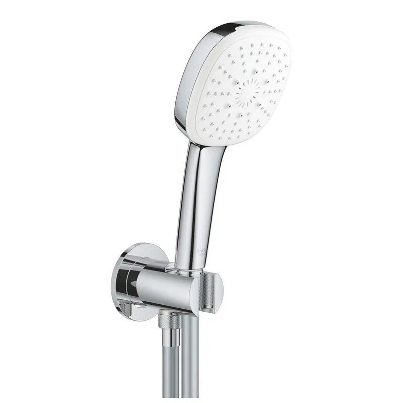 Akciós ár Grohe Tempesta Cube 110 fali tartós zuhanyszett 3 funkciós falsík alatti csatlakozáshoz (Rain, Jet, Massage) 26910003Grohe