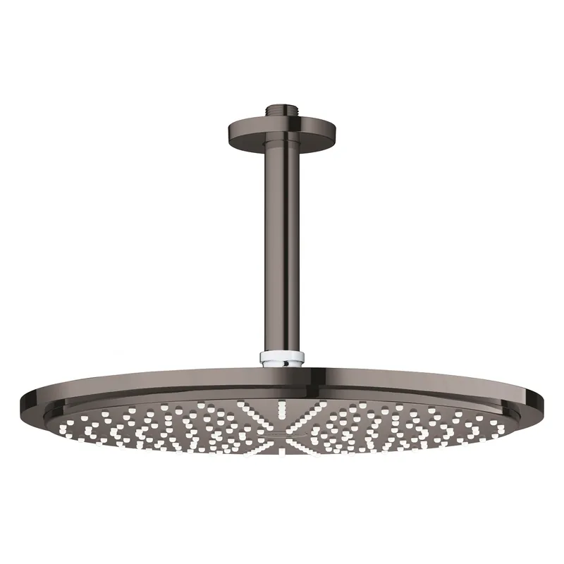 Grohe Rainshower Cosmopolitan 310 fejzuhany 142 mm mennyezeti zuhanykarral 8 l/perc, hard graphite 26067A00Grohe Biztonságos vásárlás