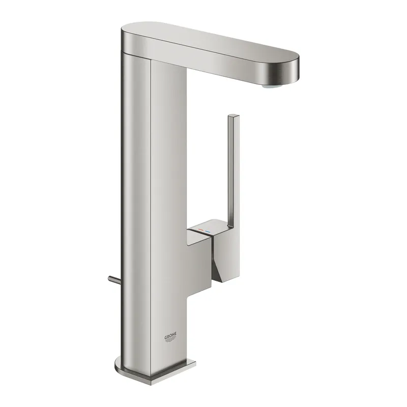 Ajánlat Grohe Plus egykaros magasított mosdócsaptelep L-méret, supersteel 23851DC3Grohe