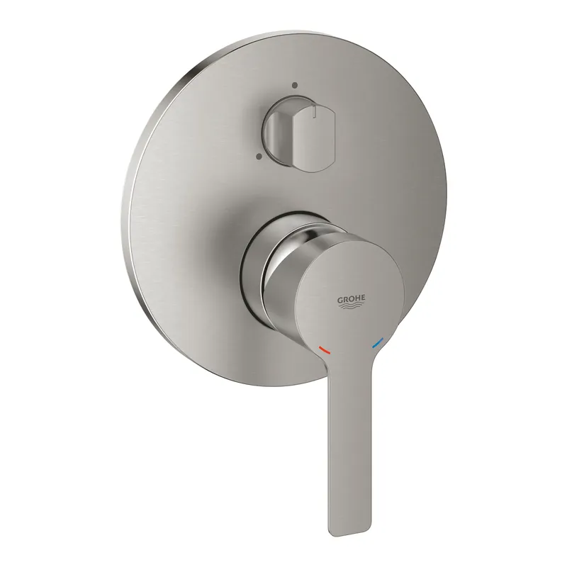Grohe Lineare Egykaros keverő, 3-utas vátóval, supersteel 24095DC1Grohe Vedd meg online