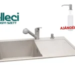 Exkluzív ajánlat Elleci EASY1 gránit mosogató csapteleppel szett, avena EASY1SZETTElleci