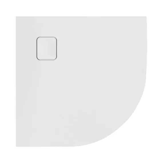 Korlátozott ajánlat Riho BASEL 90x90 cm íves zuhanytálca, fehér D005046005Riho
