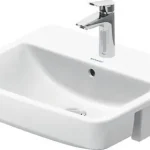 Akció Duravit No.1 félig beépíthető mosdó 55x46 cm, fehér 03765500002Duravit