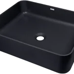 Akciós ár Deante TEMISTO 50x40 cm pultra ültethető gránit mosdó, nero CQT_NU5SDeante