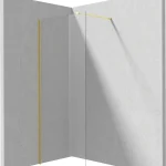 Exkluzív ajánlat Deante PRIZMA 80 cm Walk-in zuhanyfal, arany KTJ_Z38PDeante