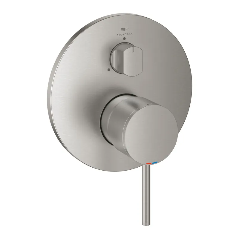 Szuper akció Grohe Atrio egykaros falsík alatti keverő, 3-utas váltóval, supersteel 24356DC0Grohe