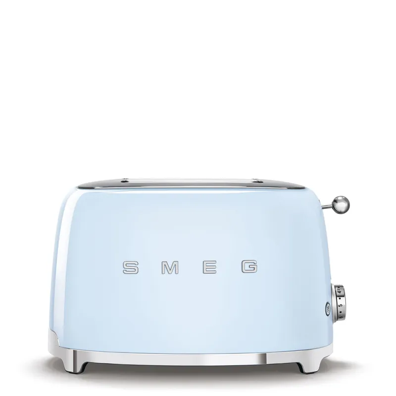 Vedd meg most SMEG retro 2 szeletes kenyérpirító, világoskék TSF01PBEUSMEG