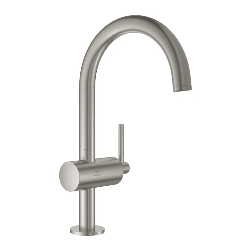 Kiárusítás GROHE SPA Atrio egykaros mosdócsaptelep L-es méret, supersteel 24362DC0Grohe