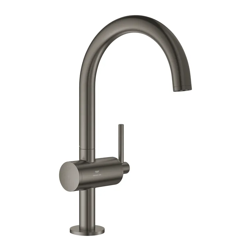 Kihagyhatatlan ajánlat GROHE SPA Atrio egykaros mosdócsaptelep L-es méret, brushed hard graphite 24362AL0Grohe
