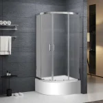 Ne maradj le Roltechnik TALDIS 90x90 cm íves zuhanykabin matt üveggel, króm N0803Roltechnik