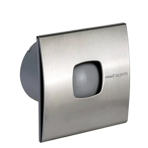 Cata Silentis 10 Timer ventilátor utószellőztető funkcióval, inox 01073300Cata Biztonságos vásárlás