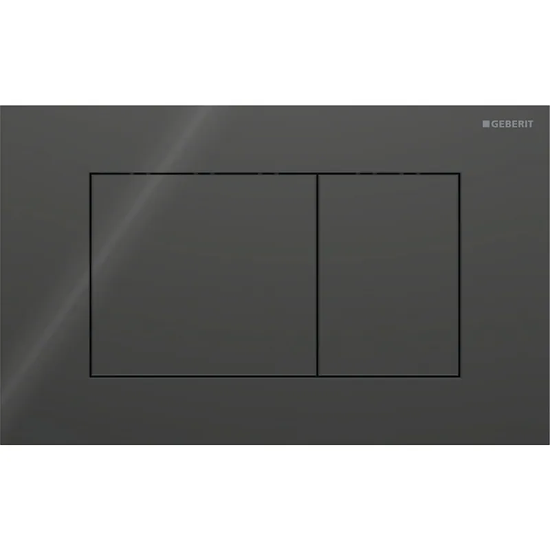 Geberit Sigma40 Square működtetőlap 2 mennyiséges öblítéshez, fekete üveg 115.629.SJ.1Geberit Akciós ár