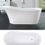 Nézd meg most N-smart Mira 170×74 cm szabadonálló kád, fehér NWKSZ-MIR170N-smart