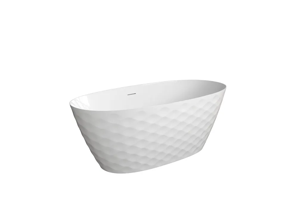 Niwell Kyra matt 160×75 cm szabadonálló kád, matt fehér NW-KSZ-KYR166-MWNIWELL Végkiárusítás