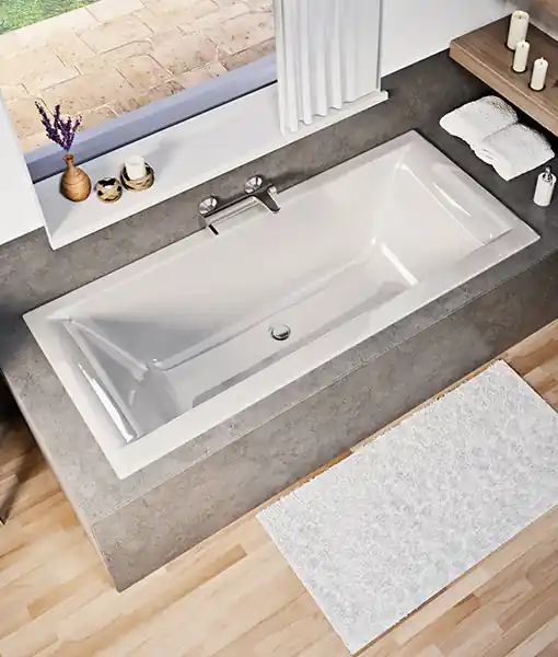 Niwell PETRA LUX Slim 170x80 egyenes kád WANW.SAD.170.080.WHSNIWELL Prémium