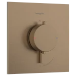 Akciós ár Hansgrohe Ecostat Comfort E 1 funkciós falsík alatti termosztát, szálcsiszolt bronz 33710140Hansgrohe