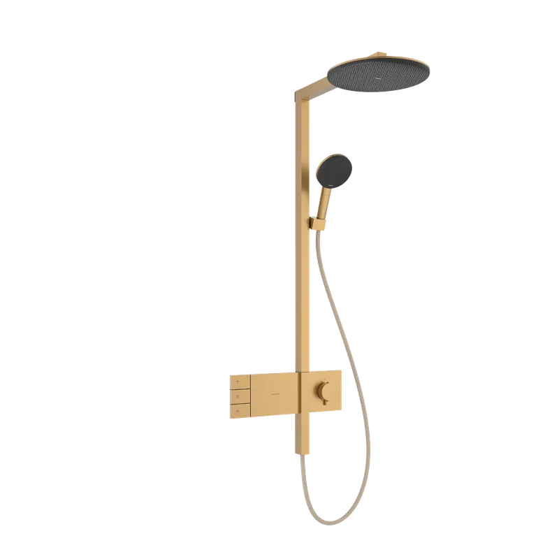 Hansgrohe Raindance Alive S Showerpipe 300 2jet termosztátos zuhanyrendszer, szálcsiszolt bronz 24595140Hansgrohe Legjobb ár
