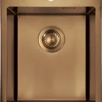 Szuper ajánlat Deant Olfato Precious rozsdamentes mosogató 39 x 50,5 cm, szálcsiszolt bronz ZPO_C10EDeante
