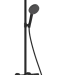 Végkiárusítás Hansgrohe Raindance Alive S Puro Showerpipe Ecostat Element 300 1jet termosztátos zuhanyrendszer, matt fekete 24593670Hansgrohe