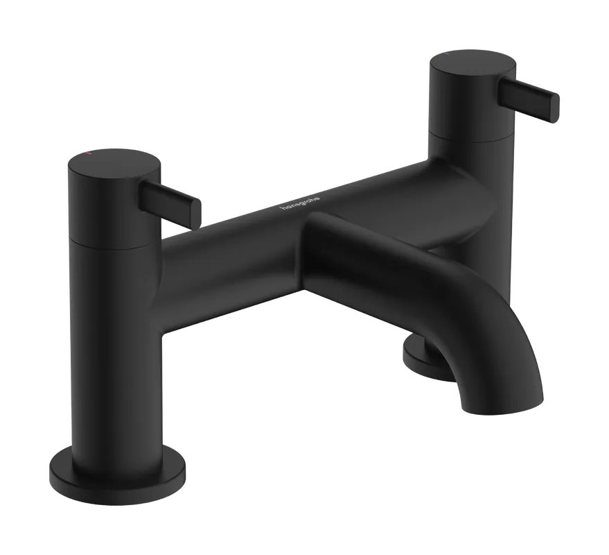 Alacsony ár Hansgrohe Zesis S peremre szerelhető kádcsaptelep, matt fekete 74423670Hansgrohe