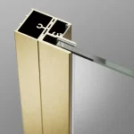 Akciós ár Radaway U TOLDÓPROFIL ESSENZA/NES 2 CM forgóprofilhoz/ fix részhez szálcsiszolt arany P01-276200099Radaway