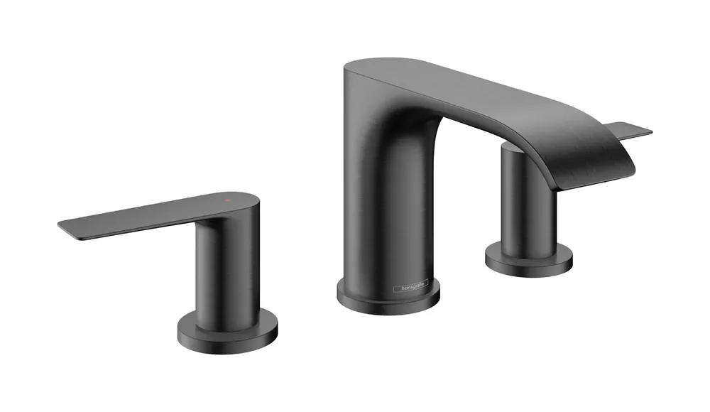 Biztonságos fizetés Hansgrohe Vivenis 90 mosdócsaptelep automata lefolyógarnitúrával, szálcsiszolt fekete króm 75033340Hansgrohe