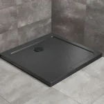 Radaway Doros Stone C 90x90 cm szögletes zuhanytálca, fekete SDRC9090-01-54SRadaway Kedvezmény