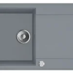 Mofém Zenit 86 1B1D gránit mosogató, szürke 760012803G7Mofém Ajánlat