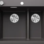 BLANCO PLEON 6 Split palaszürke t.n,exc Gránit Mosogató 523697Blanco Outlet