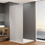 Sapho BRUCKNER SPITZA 120 cm WALK-IN zuhanyfal matt üveggel, króm 750.122.1Sapho Különleges ajánlat