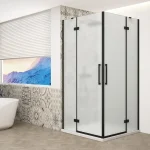 Sapho TRINITY BLACK 110x110 cm zuhanykabin matt üveggel, matt fekete GT2211-11M-BSapho Ajánlat