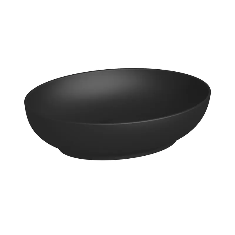 Outlet Jika Astra pultra építhető mosdó 52x39,5 cm, matt fekete H8183647161121Jika