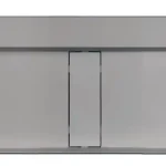 Legjobb ár Deante Blur Gránit pultra tehető mosdókagyló lefolyófedéllel 100x40 cm, metál szürke CQB_SU1SDeante