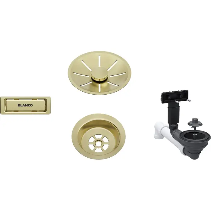 BLANCO lefolyó szett 1x3,5 InFino satin gold 207423Blanco Alacsony ár