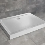 Radaway Doros Stone D 90x80 cm zuhanytálca előlappal, fehér SDRD9080-05-04SRadaway Olcsó