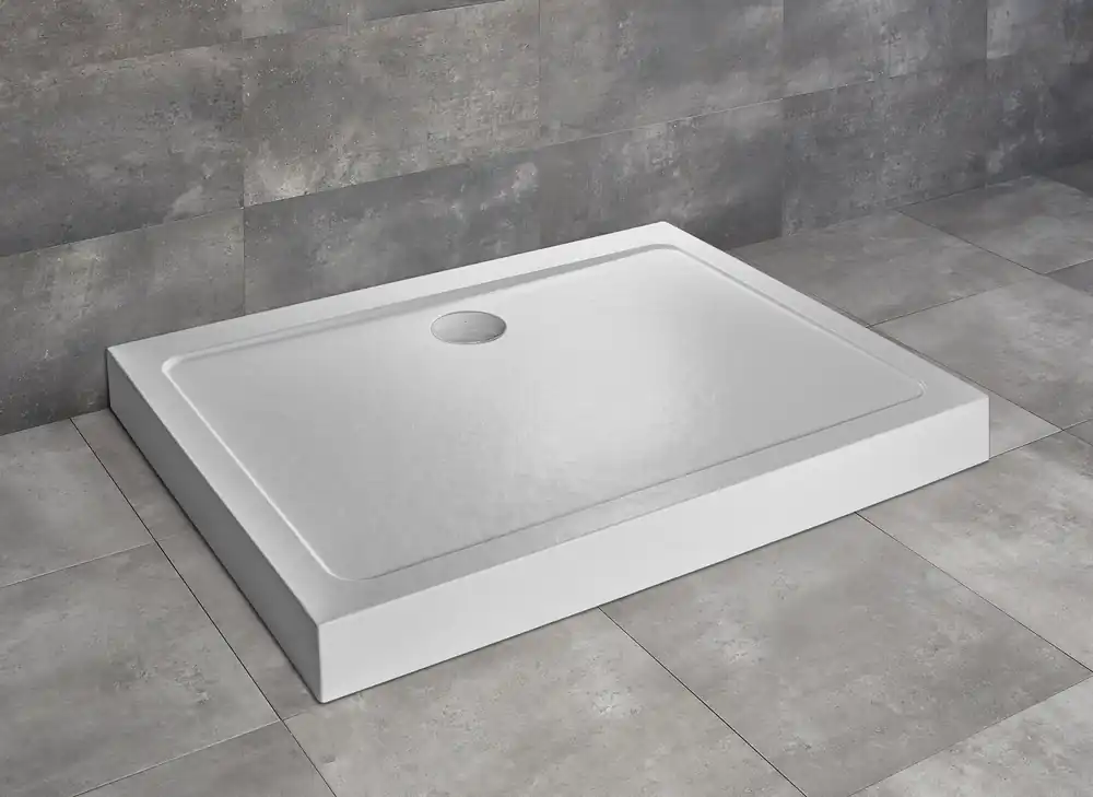 Radaway Doros Stone D 90x80 cm zuhanytálca előlappal, fehér SDRD9080-05-04SRadaway Olcsó