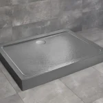 Radaway Doros Stone D 100x90 cm zuhanytálca előlappal, antracit SDRD1090-05-64SRadaway Akció