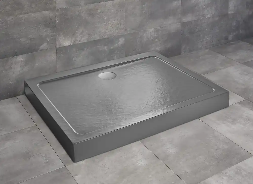 Radaway Doros Stone D 100x90 cm zuhanytálca előlappal, antracit SDRD1090-05-64SRadaway Akció