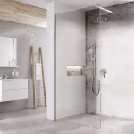 Ravak Wall 130 cm Walk-In zuhanyfal Transparent üveggel, krómhatású GW9WJ0C0SZ1Ravak Kedvezmény