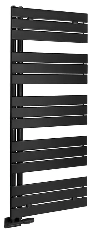 Akciós ár Sapho AQUALINE MYTHOS 500x1430 mm fürdőszobai radiátor, matt fekete LLM514BAqualine