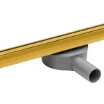 Exkluzív ajánlat Balneo Slim & Low ProLine Gold 70 cm zuhanyfolyóka, szálcsiszolt arany A0401030201-2Balneo