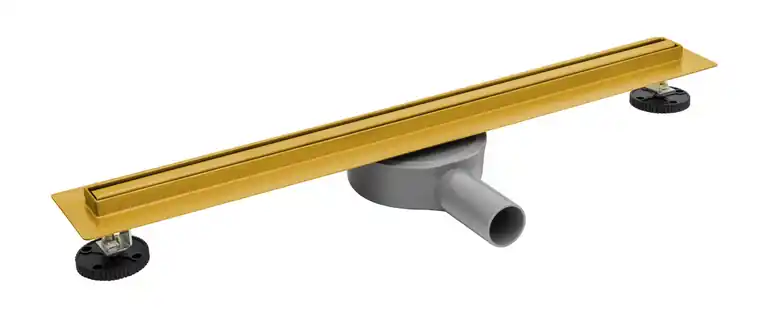 Exkluzív ajánlat Balneo Slim & Low ProLine Gold 70 cm zuhanyfolyóka, szálcsiszolt arany A0401030201-2Balneo