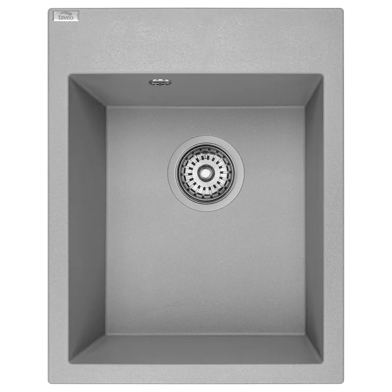 Laveo PICO egymedencés gránit mosogató, szürke SRO_510YLaveo Outlet