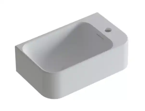 Legjobb ár AREZZO design SORELLA 40 cm-es solid surface mosdó, matt fehér AR-813028WBArezzo Design