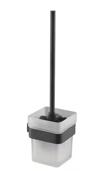 AREZZO design MONO WC kefe tartó, matt fekete AR-120061BArezzo Design Biztonságos fizetés