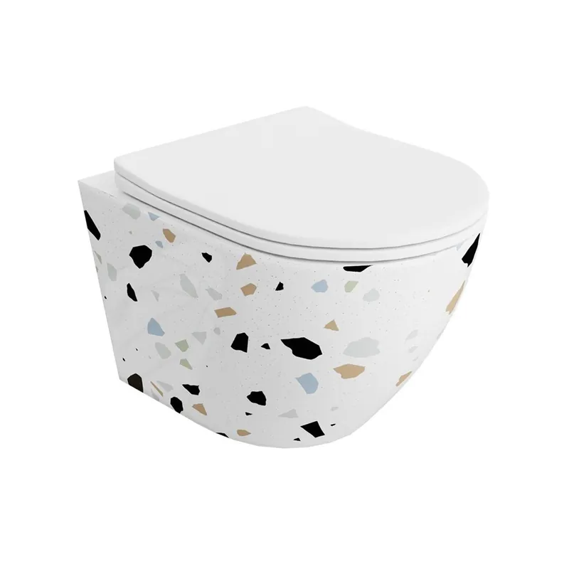 Lavita SOFI SLIM STONE 3.0 fali wc csésze Soft Close ülőkével 5900378314776Lavita Alacsony ár