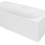 Inspiro Design Calenzia Corner 170x80 cm jobbos szabadon álló sarokkád, fehér CAS170x75x59JInspiro Design Kihagyhatatlan ajánlat