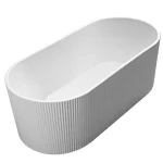 Azonnal elérhető Inspiro Design Gratello onda 3D 170x80 cm szabadon álló kád, fehér GRA170x80x59Inspiro Design